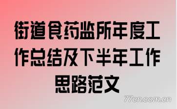 �ֵ�ʳҩ������ȹ����ܽἰ�°��깤��˼·����