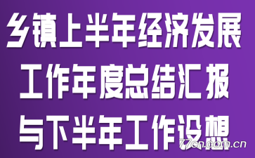 �����ϰ��꾭�÷�չ��������ܽ�㱨���°��깤������